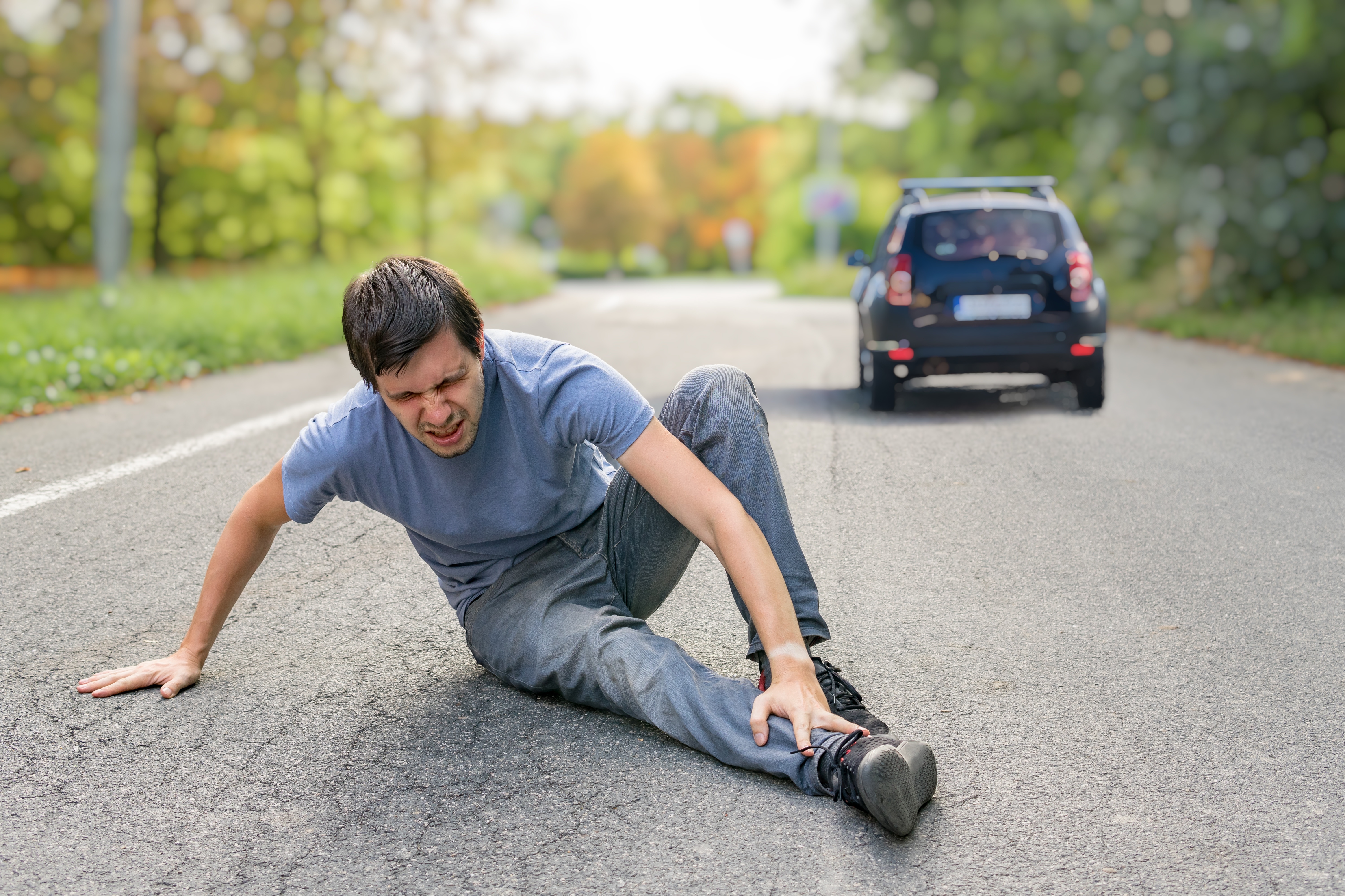 Victim of a Hit and Run Accident